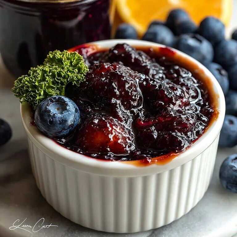 Clean Eating Blueberry Jam Recipe