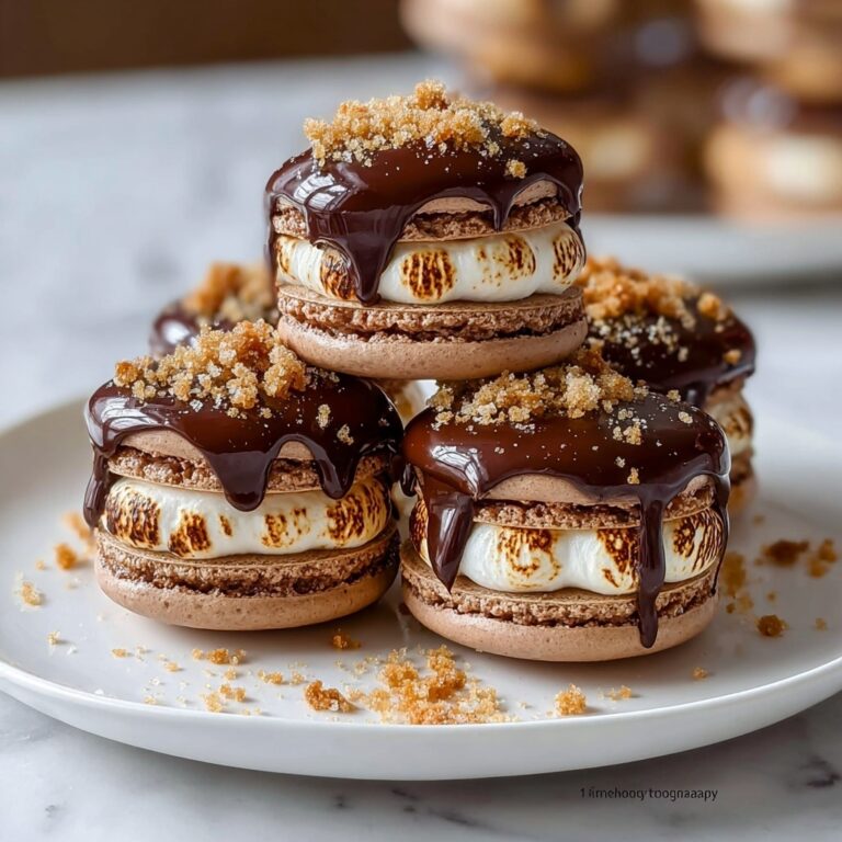 S’mores French Macarons Recipe