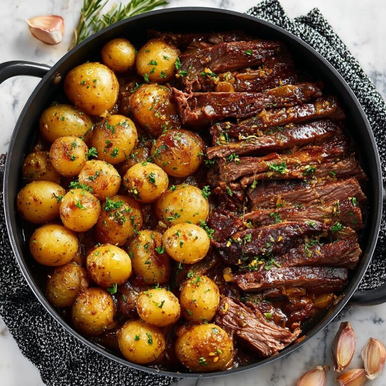 Garlic Butter Steak and Potatoes Skillet Recipe
