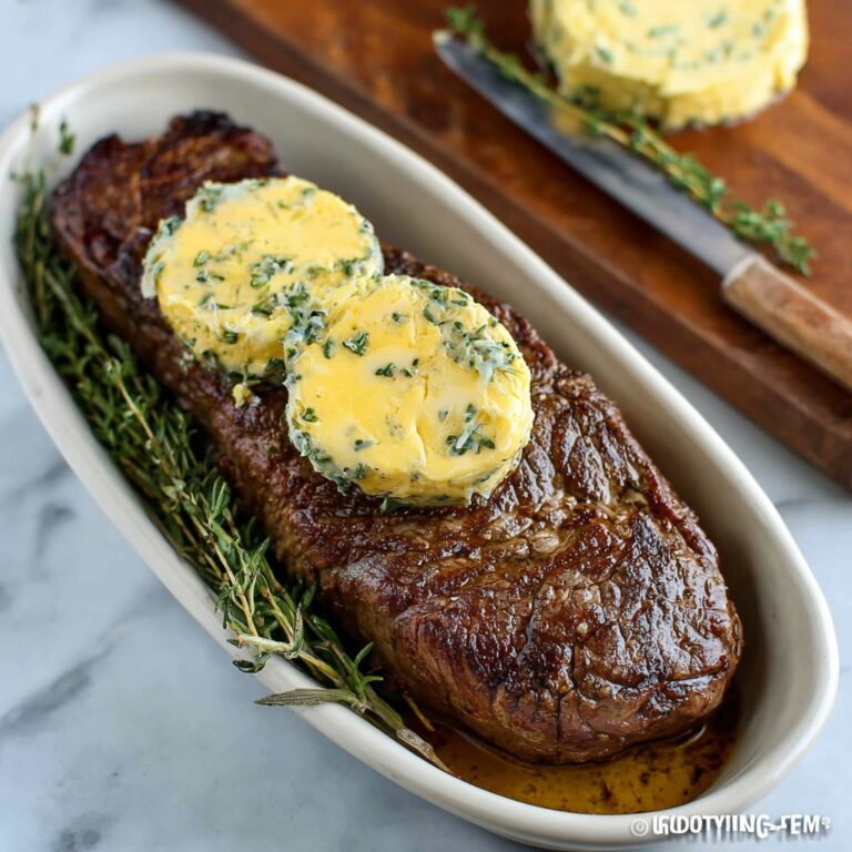 Herb and Lemon Steak Butter Recipe