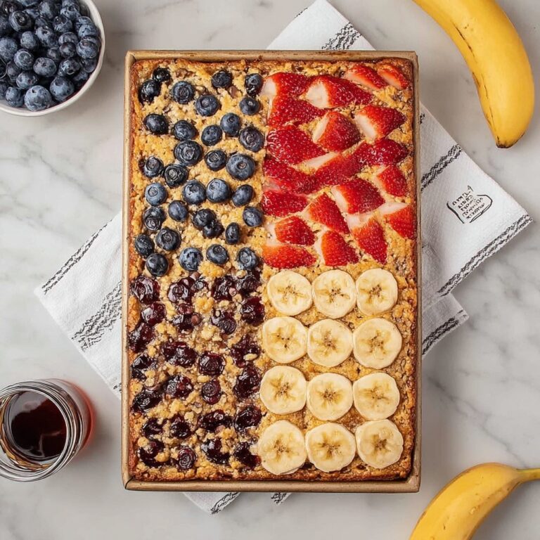 Sheet Pan Pancakes with Fresh Fruit and Chocolate Chips Recipe