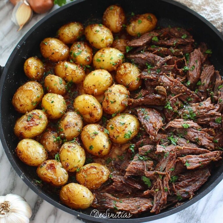 Garlic Butter Steak and Potatoes Skillet Recipe
