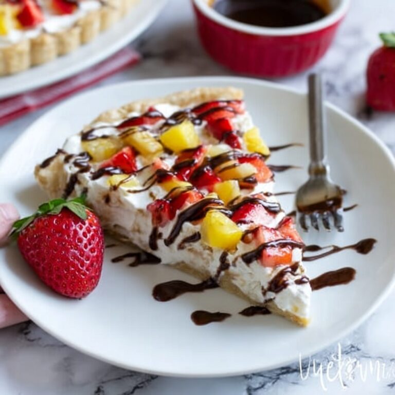 Banana Split Fruit Pizza Recipe