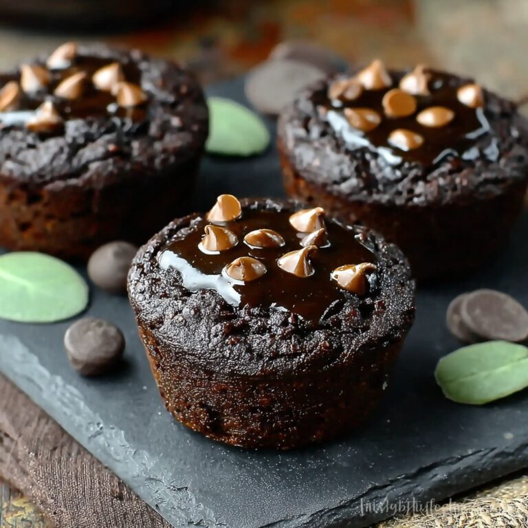 Chocolate Spinach Muffins Recipe