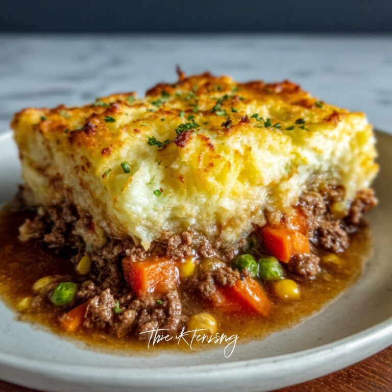 Traditional Shepherd’s Pie Recipe
