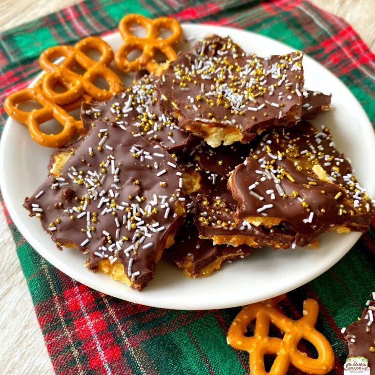Pretzel Christmas Crack (Pretzel Toffee) Recipe