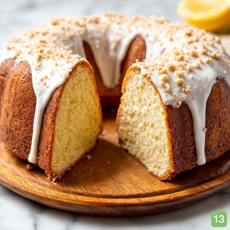 Limoncello Syrup Lemon Bundt Cake Recipe