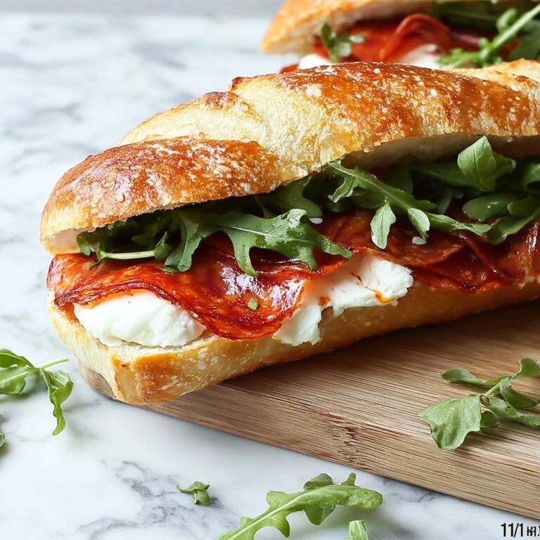 Delicious Burrata Pizza Sandwiches for a Quick Gourmet Treat Recipe