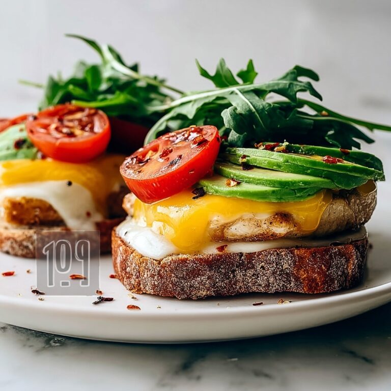 Chicken Avocado Melt Sandwich Recipe