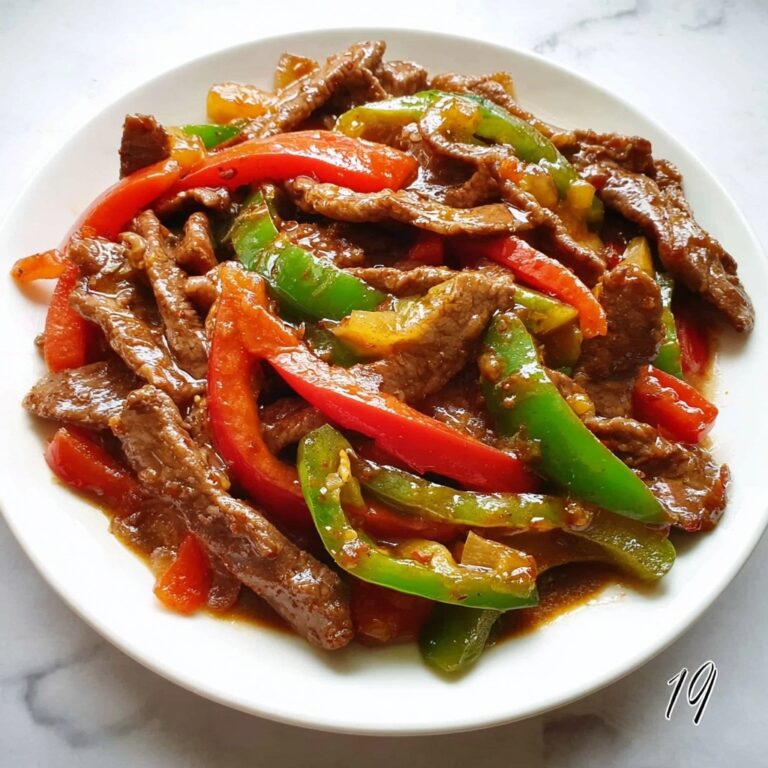 Easy Pepper Steak Recipe