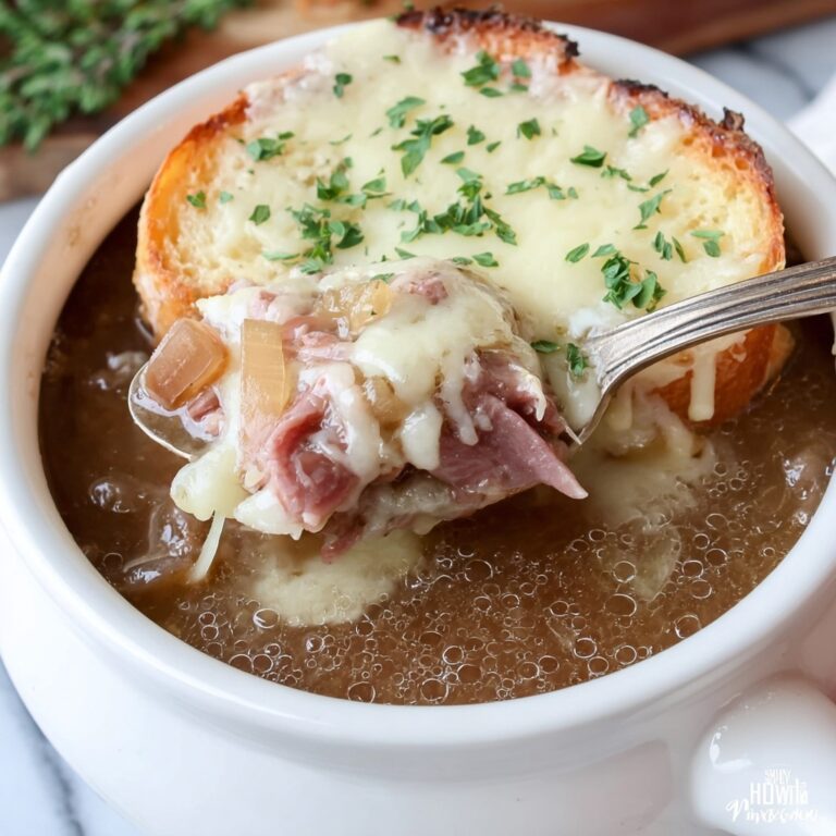 French Onion Beef Soup Recipe