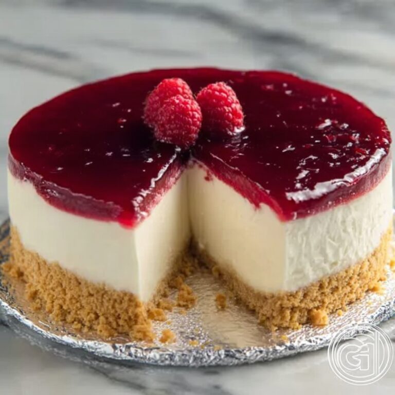 Tall and Creamy New York Cheesecake Recipe
