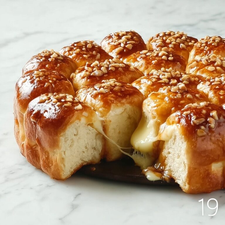 Honeycomb Bread Stuffed with Cheese – A Cheesy Delight Awaits Recipe