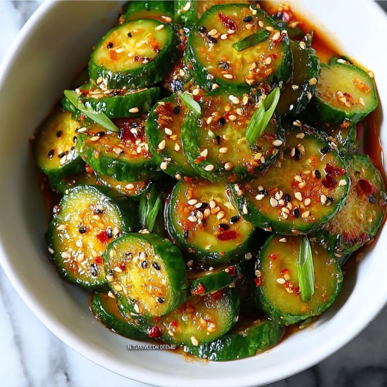 Zesty Asian Cucumber Salad: Crisp, Fresh, and Flavorful Delight Recipe