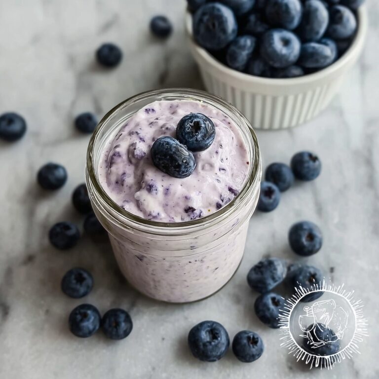 Blueberry Overnight Oats (Easy & Healthy) Recipe
