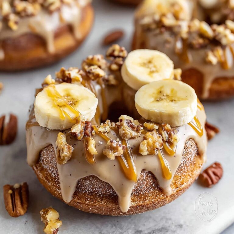 Baked Banana Donuts Recipe