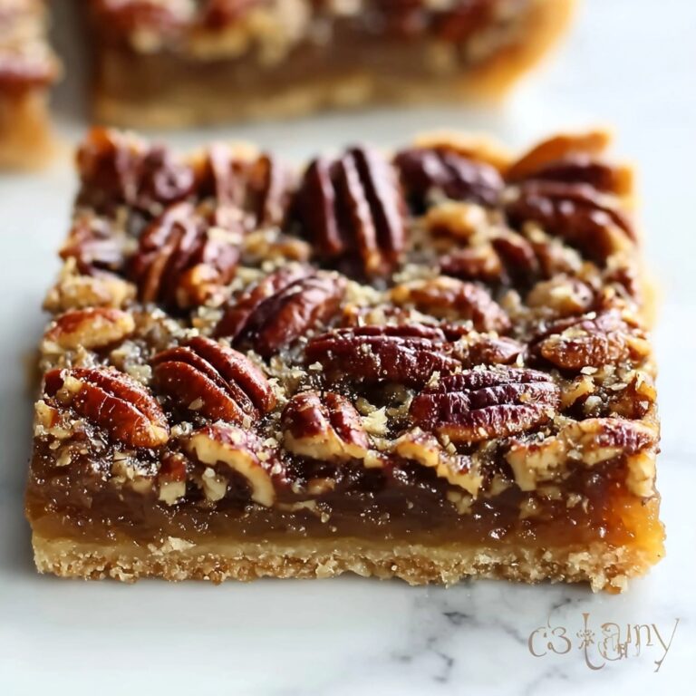 Vegan Pecan Pie Bars Recipe
