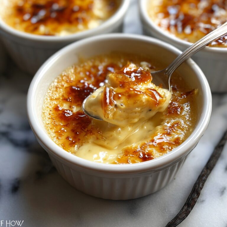 Vegan Creme Brulee Ice Cream (No Churn) Recipe