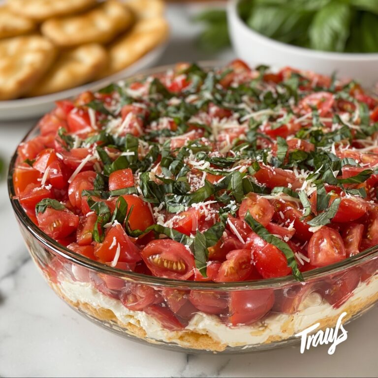 Bright and Tangy Bruschetta Dip Recipe