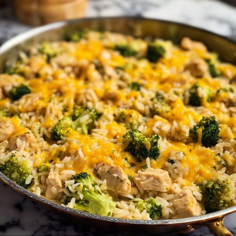 Cheesy Chicken Broccoli Orzo Recipe