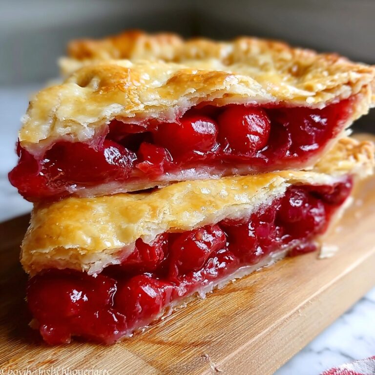 Christmas Cherry Almond Pie: 7 Sweet Reasons to Bake Recipe
