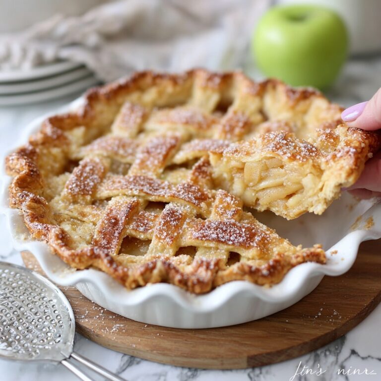 Classic Homemade Apple Pie Recipe