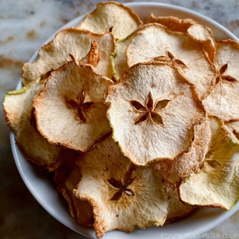 Oven Baked Apple Chips Recipe