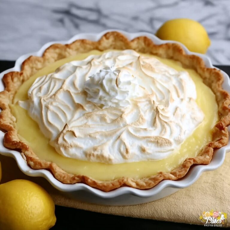Easy Lemon Cream Pie Recipe
