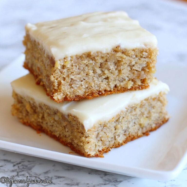 Banana Cake with Browned Butter Frosting Recipe
