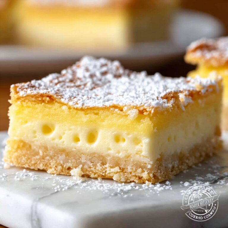 No-Bake Custard Slice Recipe