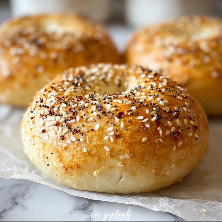 Easy Homemade Greek Yogurt Bagels Recipe