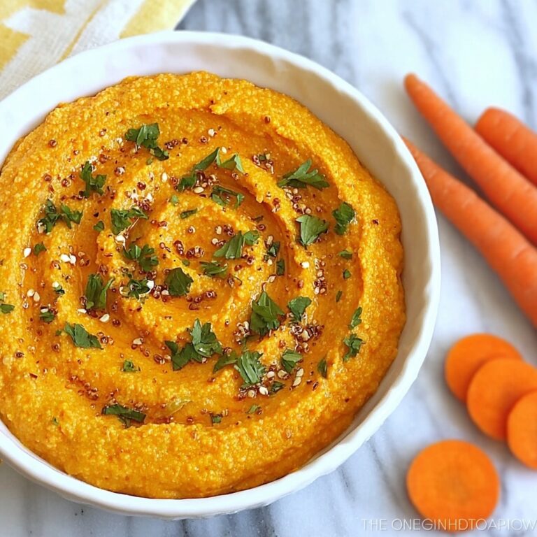 Easy Smoky Carrot Dip Recipe for Flavorful Home Entertaining Recipe