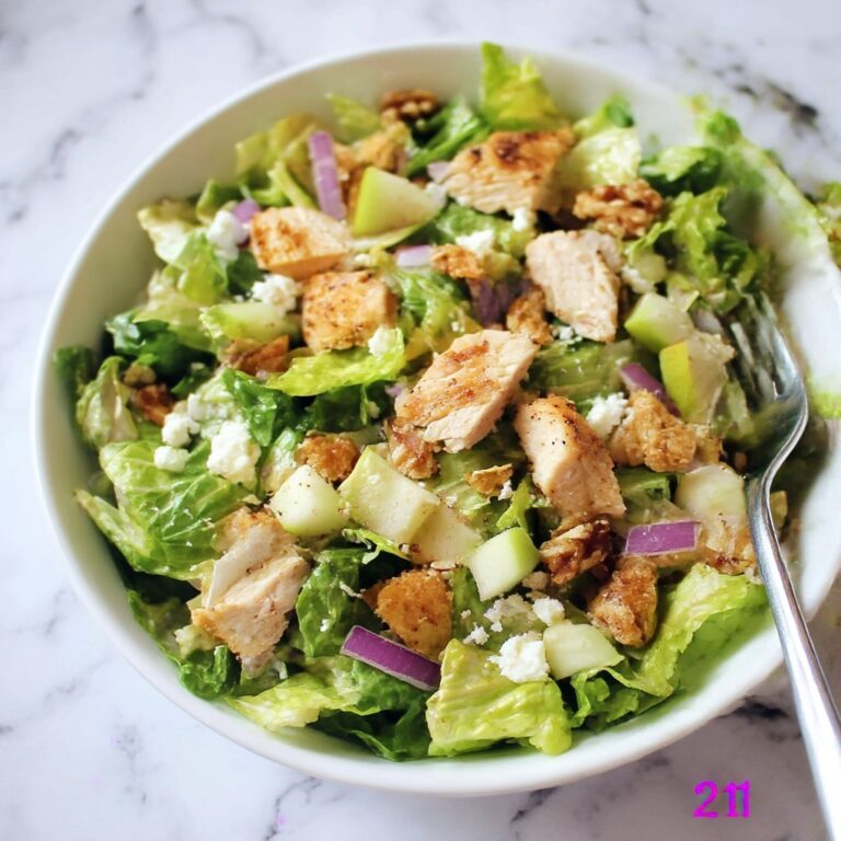Chicken, Apple & Goat Cheese Salad Recipe