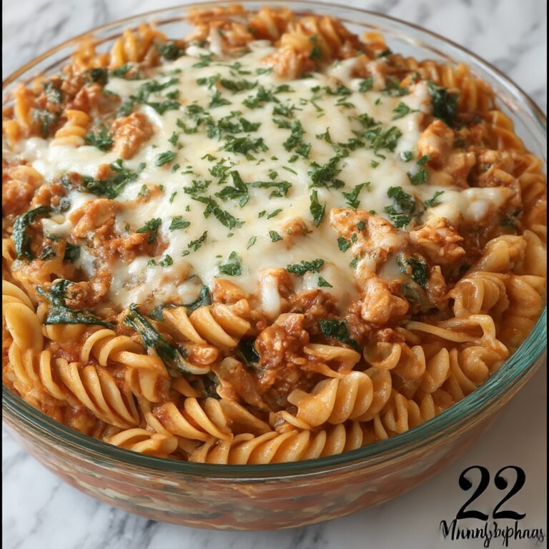 Spinach Ziti Alla Baked Cheese Casserole Recipe