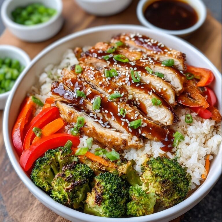 Teriyaki Chicken Bowls Recipe
