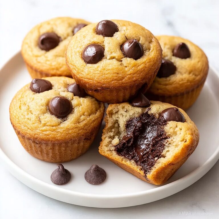 Flourless Peanut Butter Banana Muffins Recipe