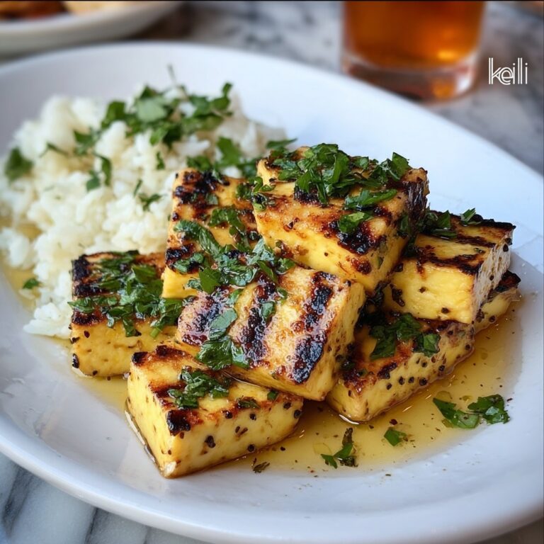 Garlic Herb Butter Tofu Recipe