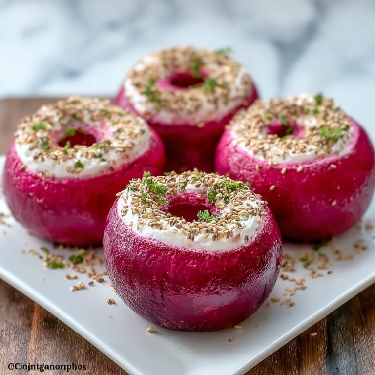 Rote Bete Bagel Recipe