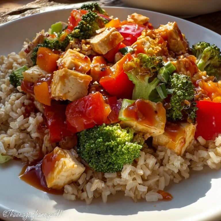 Sweet Chili Chicken Bowl: 5-Minute Flavor Explosion Recipe
