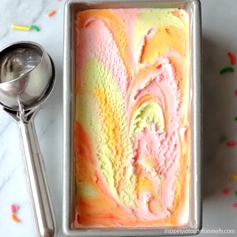 Jello Rainbow Sherbet Ice Cream Recipe