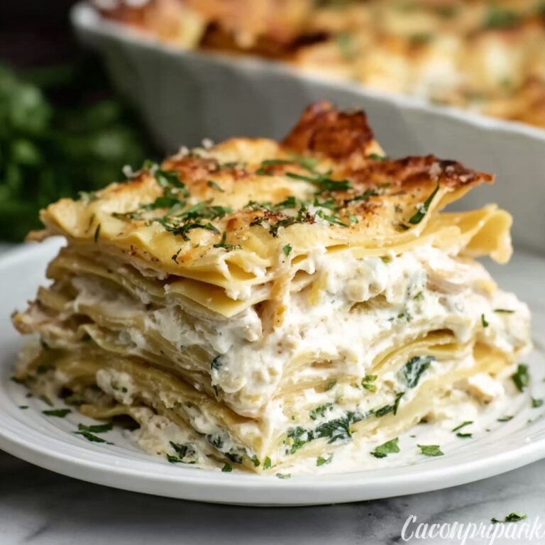 Springtime White Lasagna Recipe