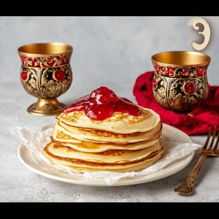 Delicious Russian Blini With Jam: A Sweet Weekend Treat Recipe