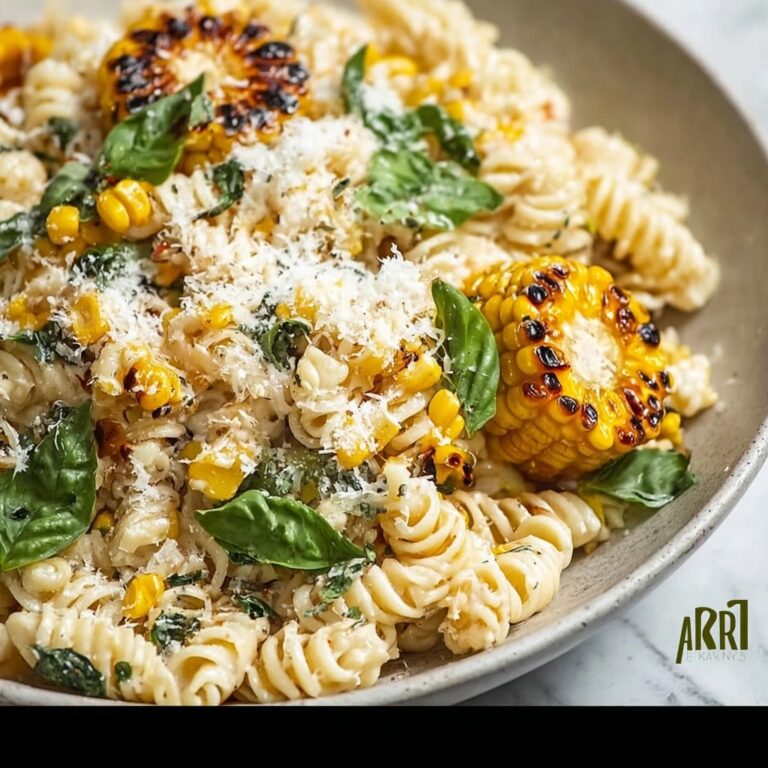 Creamy Street Corn Pasta Salad Recipe