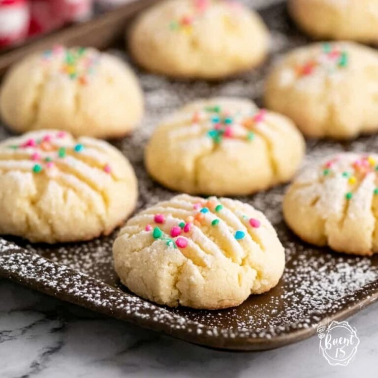 Whipped Shortbread Cookies Recipe