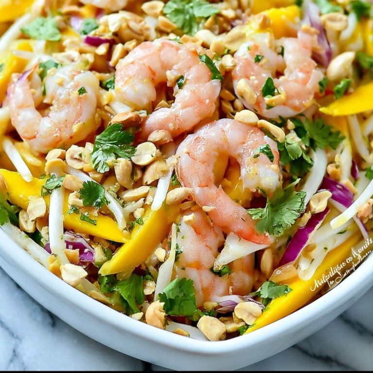 Vietnamese Green Mango Salad with Shrimp Recipe