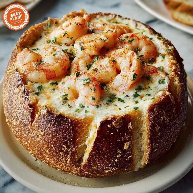 Stuffed Seafood Bread Bowl Recipe