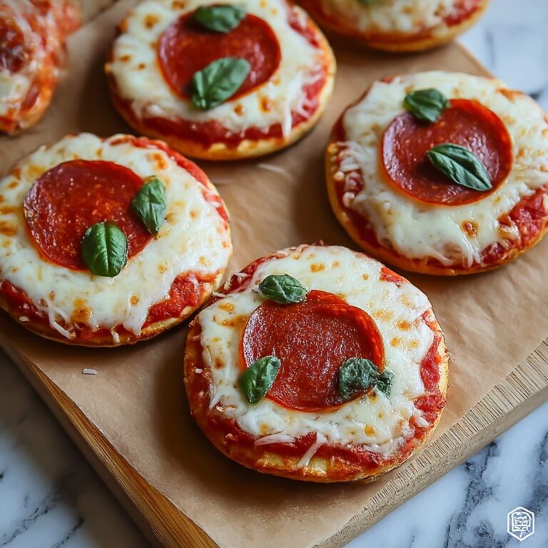 Delicious Pepperoni Mini Pizzas Recipe