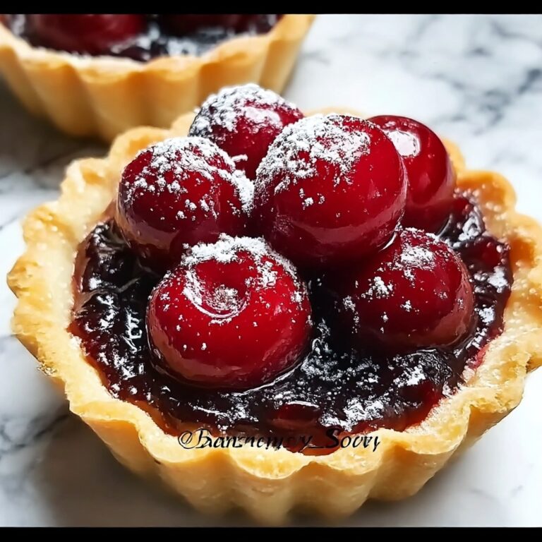 Deliciously Easy Mini Cherry Pies for Sweet Moments Recipe