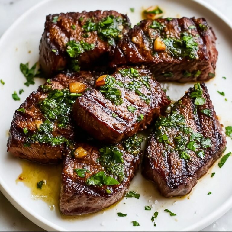 Grilled Lamb Chops with Garlic-Herb Butter Recipe