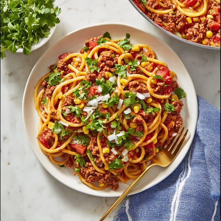 Taco Spaghetti Recipe